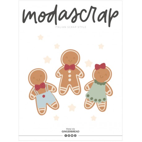 MODASCRAP - FUSTELLA - GINGERBREAD - MSF 1-273