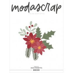 MODASCRAP - FUSTELLA - XMAS POINSETTIA - MSF 1-280