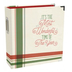 SIMPLE STORIES - Snap Binder 6x8" - HOLIDAY BINDER - 18228