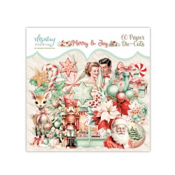 Mintay Papers -MERRY & JOY - Paper die-cuts - MT-MAJ-LSC