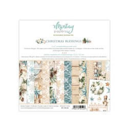 Mintay Papers -CHRISTMAS BLESSINGS - KIT CARTE -15x15 cm (6"x6")- MT-CHB-08