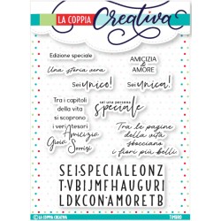  COPPIA CREATIVA - Timbri Clear - ALFABETO SPECIALE- TI-536