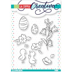 LA COPPIA CREATIVA - Timbri Clear - PRIMAVERA- TU-537