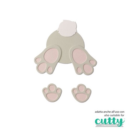 Impronte d'Autore - Fustella - BUNNY PAWS - 88404-CML-B