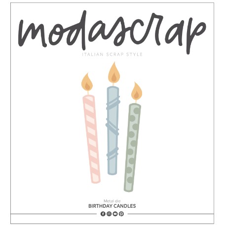 MODASCRAP - FUSTELLA - BIRTHDAY CANDLES - MSF 1-293