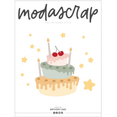 MODASCRAP - FUSTELLA - BIRTHDAY CAKE - MSF 1-292