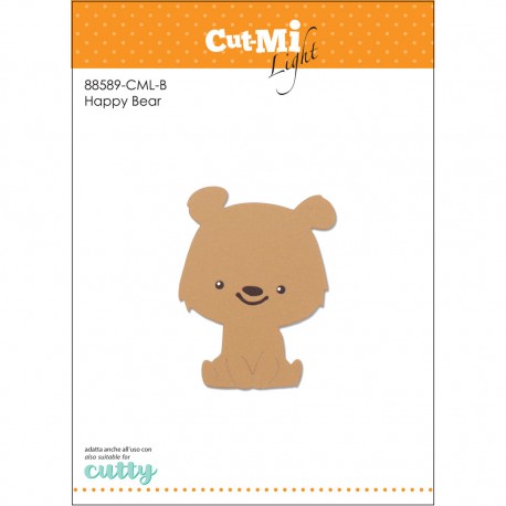 Impronte d'Autore - Fustella - HAPPY BEAR - 88589-CML-B