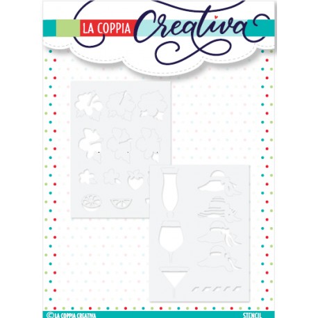 La Coppia Creativa - Stencil - CIN-CIN - P-545