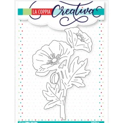 La Coppia Creativa - Fustelle - DUE PAPAVERI  - RU-546