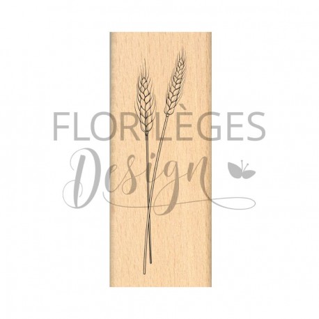 Florileges  Design - Timbro legno - SPIGHE DI GRANO - FE225002