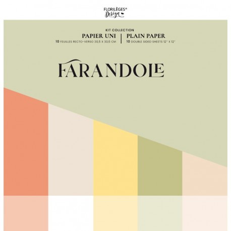 Florilèges Design - KIT TINTA UNITA FARANDOLE - FDPUL225005