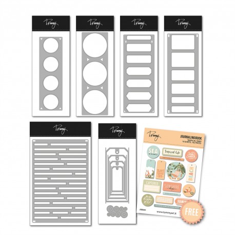 Tommy -Bundle Basic Die + 6 Fustelle + 1 Journaling book in omaggio