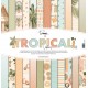 TOMMY- PAPER PACK  – Tropical vibes 12 fogli bifacciali da 250g + 2 fogli speciali da 300g