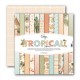 TOMMY- PAPER PACK  – Tropical vibes 12 fogli bifacciali da 250g + 2 fogli speciali da 300g