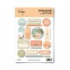 TOMMY-  Journaling BOOK -Tropical vibes – 10 pagine 15×21 cm – 102 decori