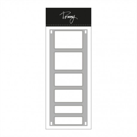 TOMMY - Tommy fustella – Basic die – Rectangular labels® - TDC0104