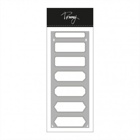 TOMMY - Tommy fustella – Basic die – Cute labels® - TDC0105