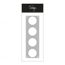 TOMMY - Tommy fustella – Basic die – 3,8cm circle labels® - TDC0106