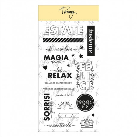 TOMMY - Timbri Clear -  Estate da ricordare - TS0084