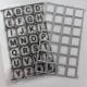 TOMMY - Timbri e Fustella -  ALPHABET WOODEN TILES - TS0055