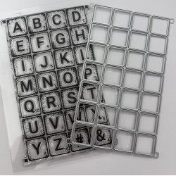 TOMMY - Timbri e Fustella -  ALPHABET WOODEN TILES - TS0055