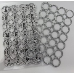 TOMMY - Timbri e Fustella -  TYPEWRITER ALPHABET - TS0054
