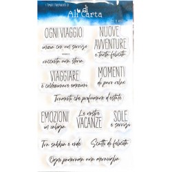 ALI DI CARTA - Timbri Clear - VIAGGI - ALI13