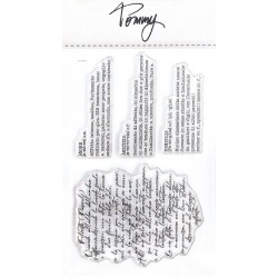 TOMMY - Timbri e Fustella -  WORD TEXTURE- TS0053