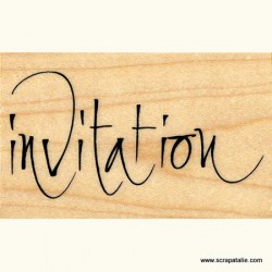 Timbro in legno Artemio - Invitation