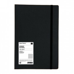 Blocco note Paper poetry nero 105 x 140 mm