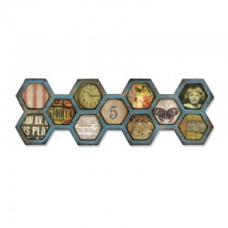 Fustelle Sizzix Frameworks - Honeycomb