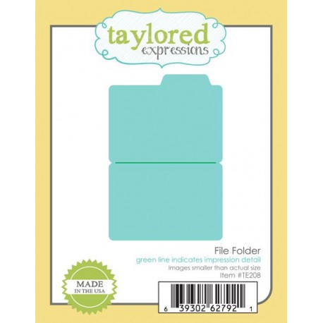 Fustella Taylored Expressions - File Folder