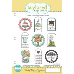 Timbri Cling Taylored Expressions - Totally Tags Occasions