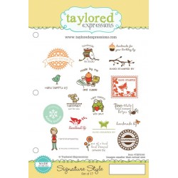 Timbri Cling Taylored Expressions - Signature Style