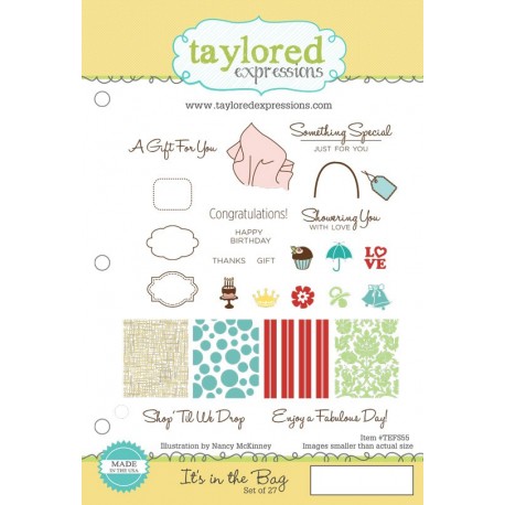Timbri Cling Taylored Expressions - it's in the bag
