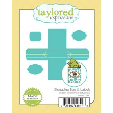 Fustella Taylored Expressions - Shopping Bag & Labels