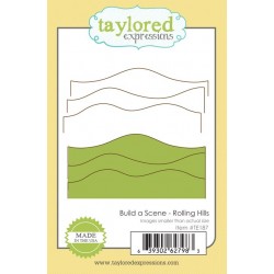 Fustella Taylored Expressions - Build a Scene - Rolling Hills