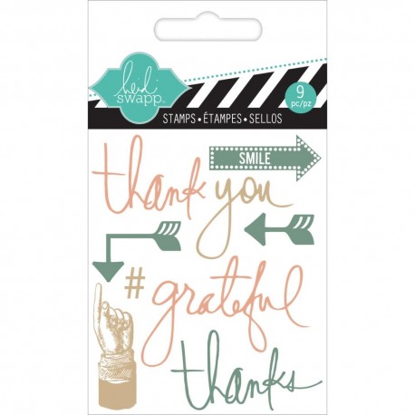 Timbri Clear Heidi Swapp - Thank You Mini