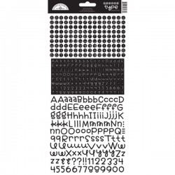 Alfabeto Stickers Doodlebug Design - Beetle Black