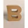 Lettera in Cartone Glorex - B