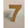 Numero in Cartone Glorex - 7