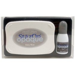 Tampone stazon con ricarica - Opaque Baby Blue