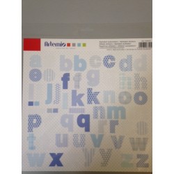 Stickers Artemio - Alfabeto Blu
