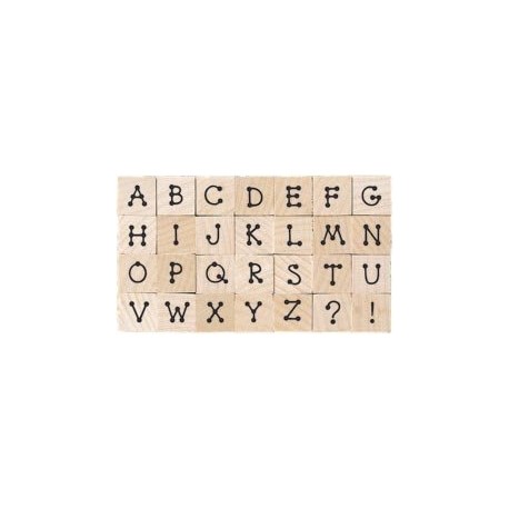 Timbro legno Hero Arts - Tiny Dot Letters