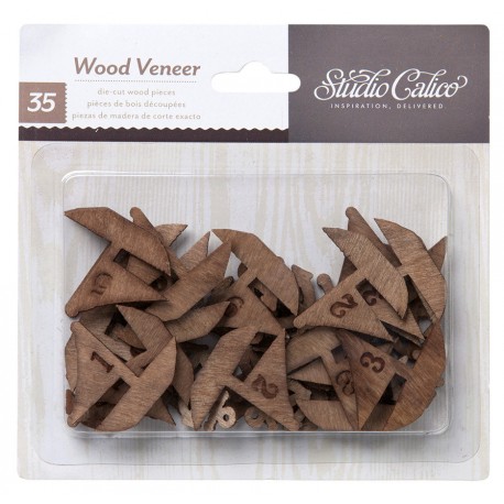 Abbellimenti in legno Studio Calico - Barche Numerate