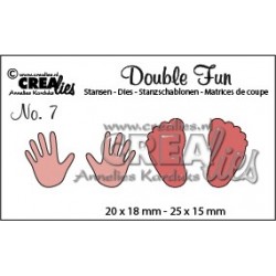 Fustella CreaLies - Double Fun