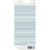 Stickers Webster's Pages - Ocean Melody Light Blue