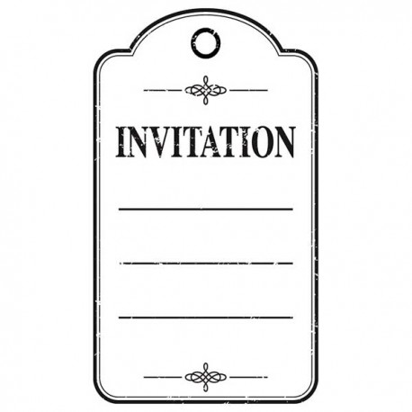 Timbro Legno Artemio - Invitation