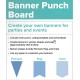 Banner punch board - We R Memory Keepers
