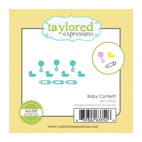 Fustella Taylored Expressions - Baby Confetti